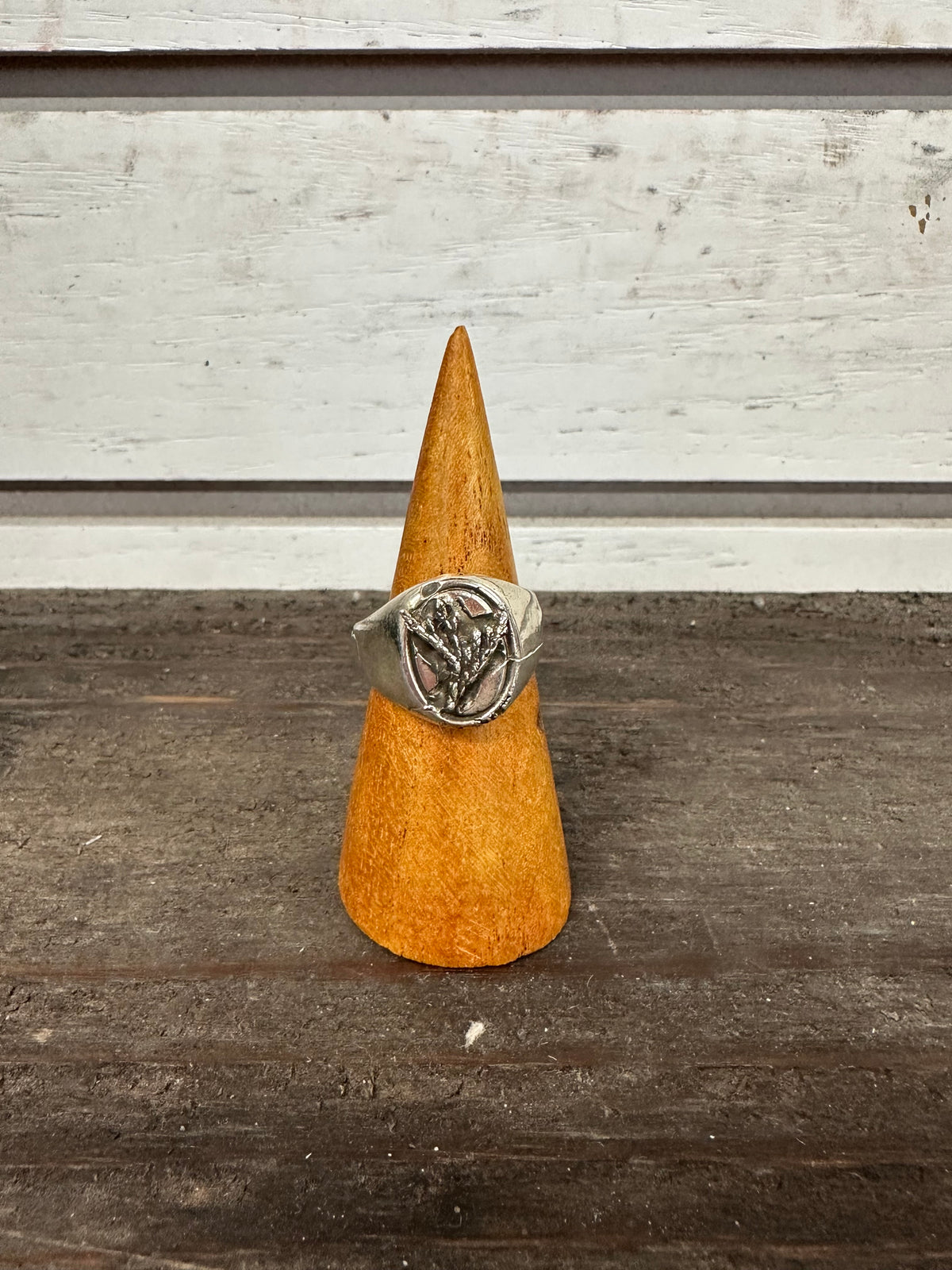Cedar Silver Ring
