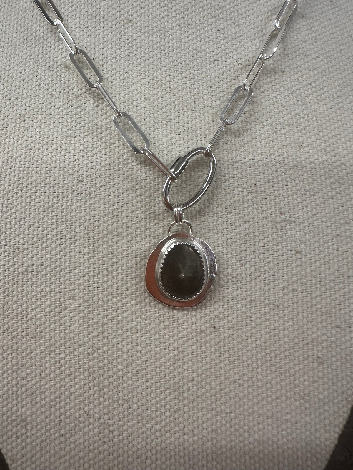 Reclaimed Necklace - African Moonstone