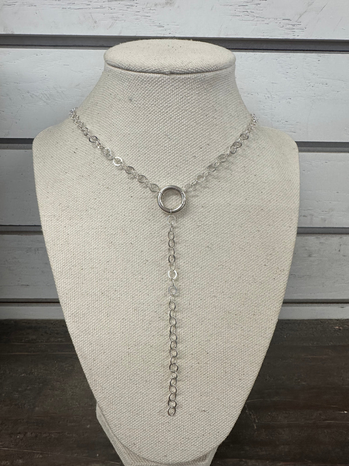 Halo Lariat Necklace