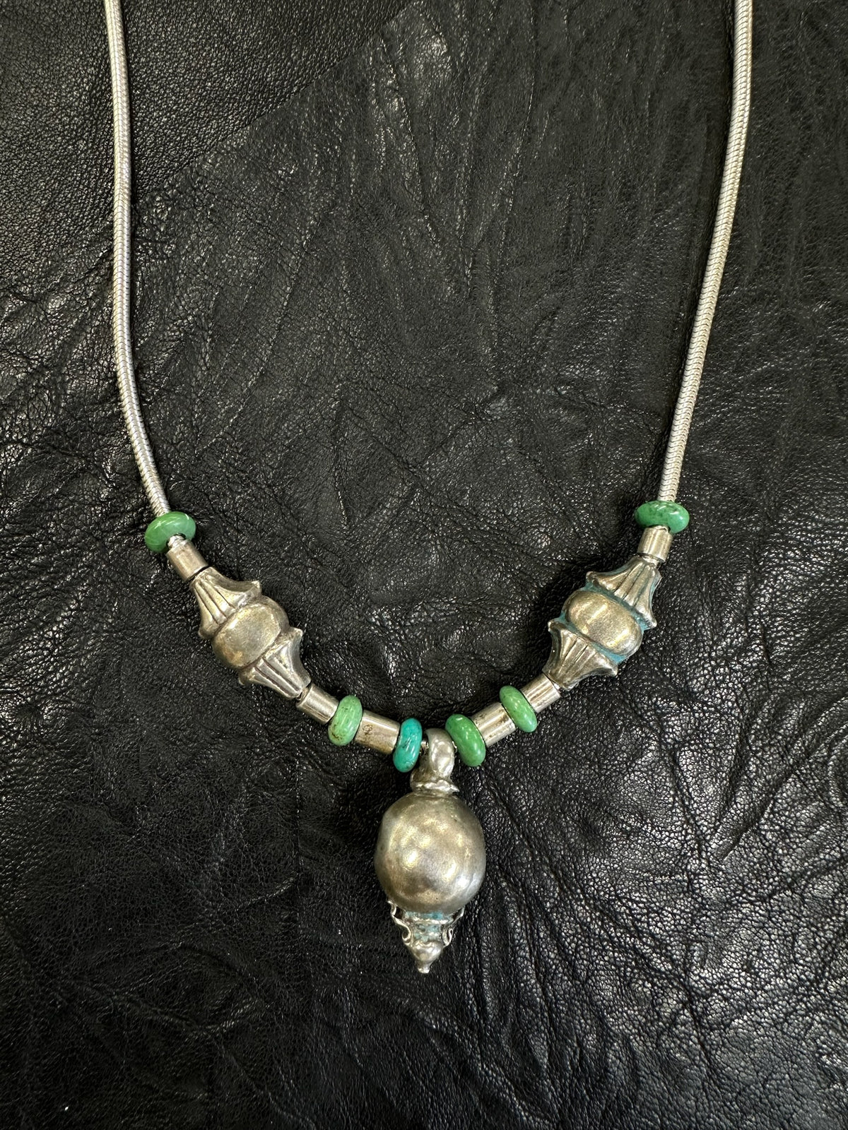 Ornamental Sterling Necklace