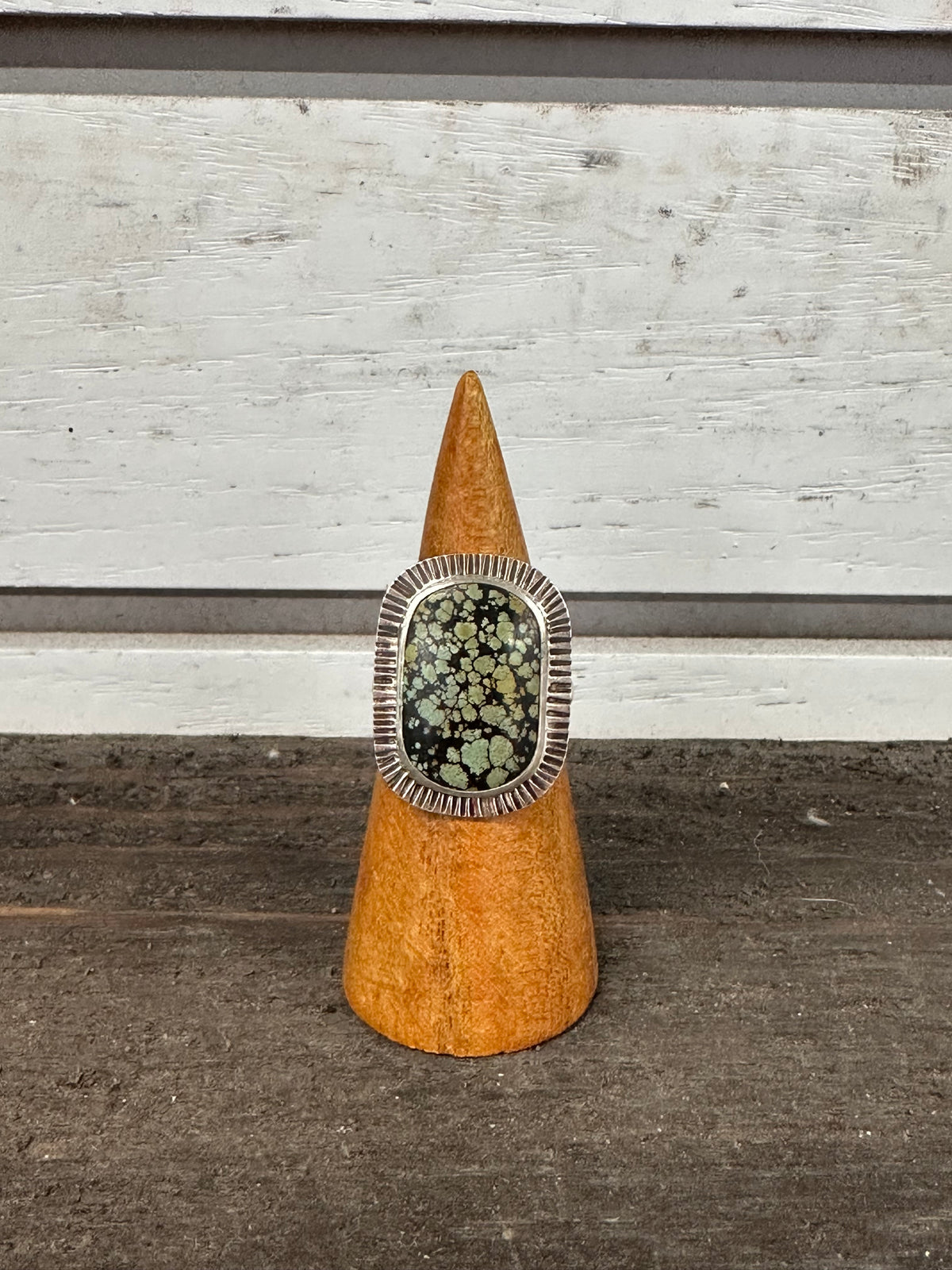 Turquoise Stamped Ring