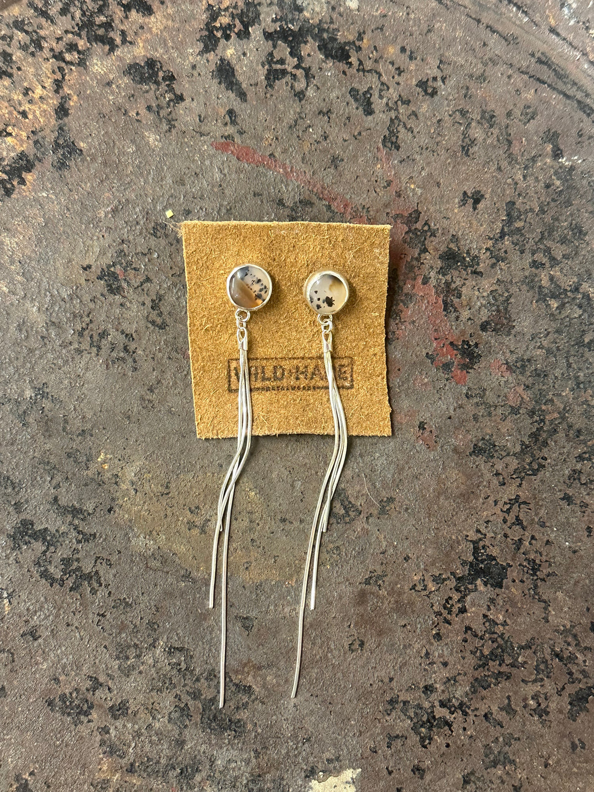 Montana Agate Done and Dusted Earrings