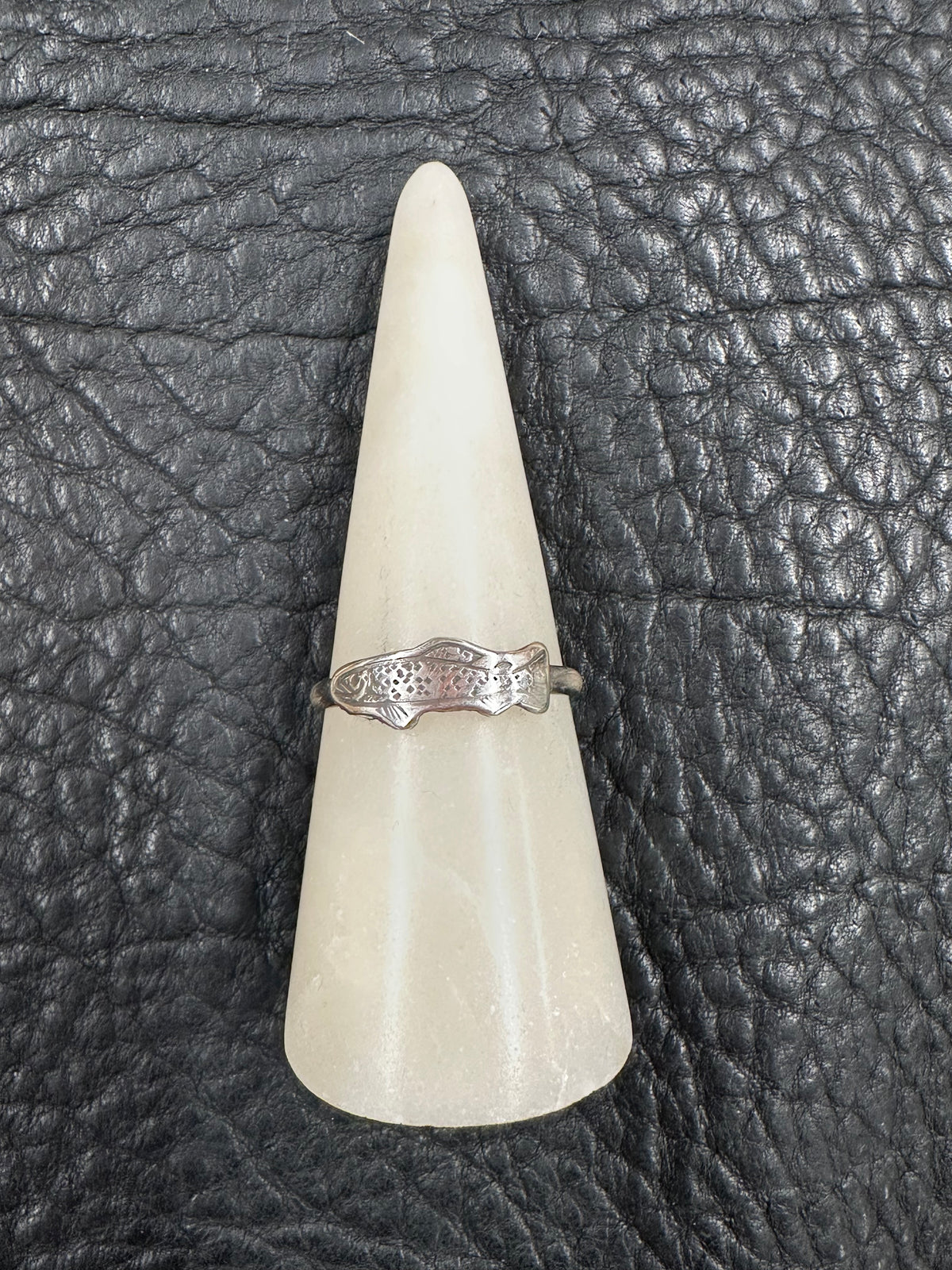 Silver Trout Ring