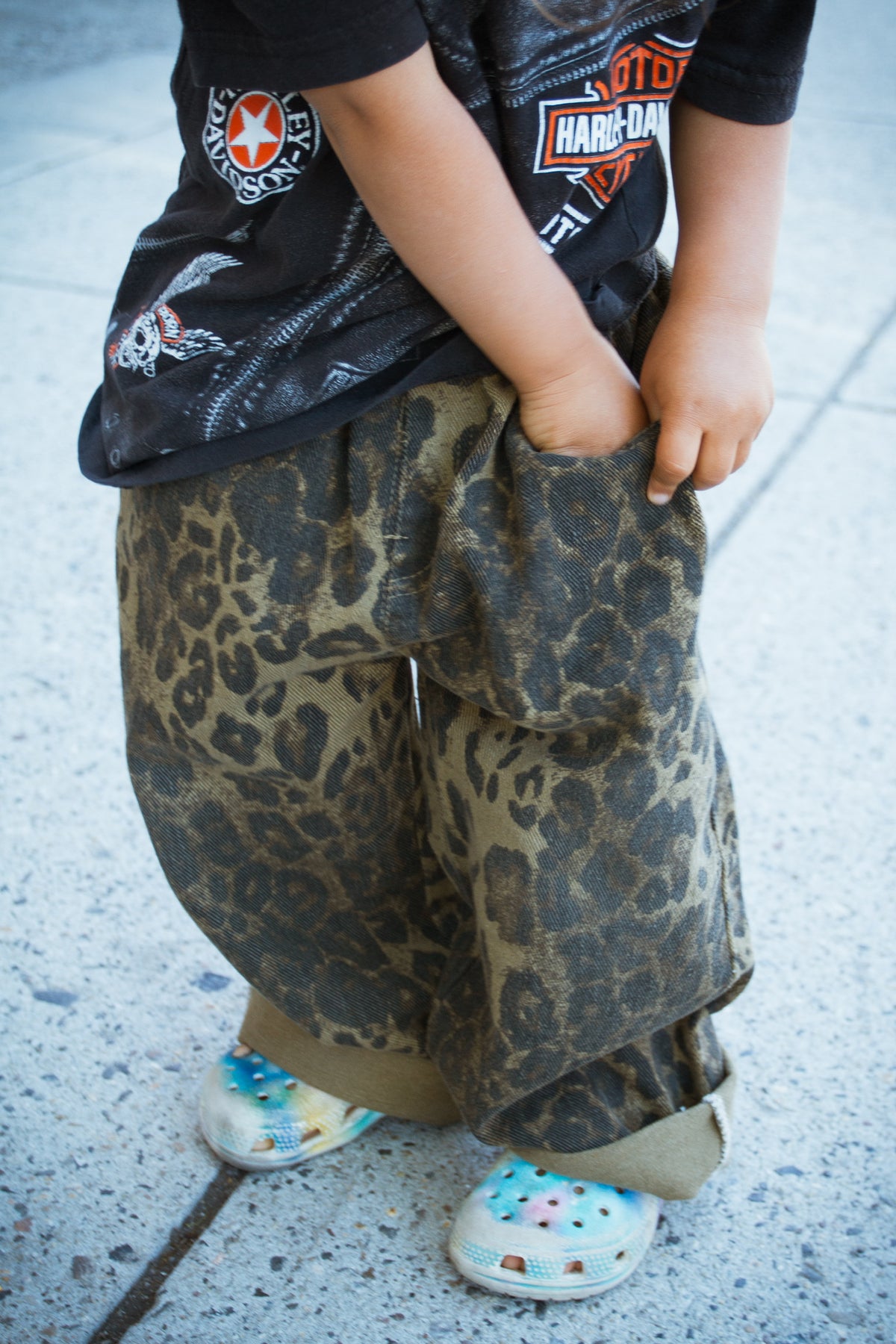 Kids Cheetah Pants