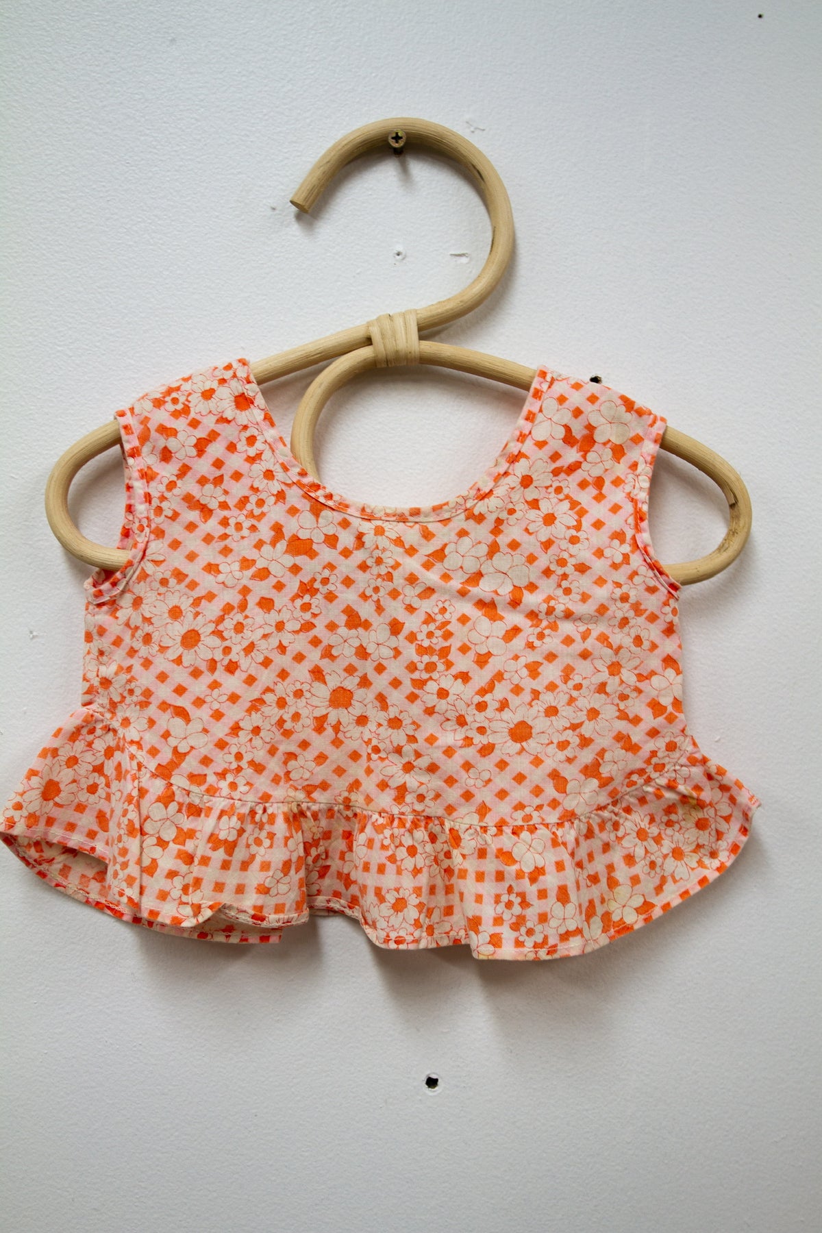 Kids Flower Eyelet Top