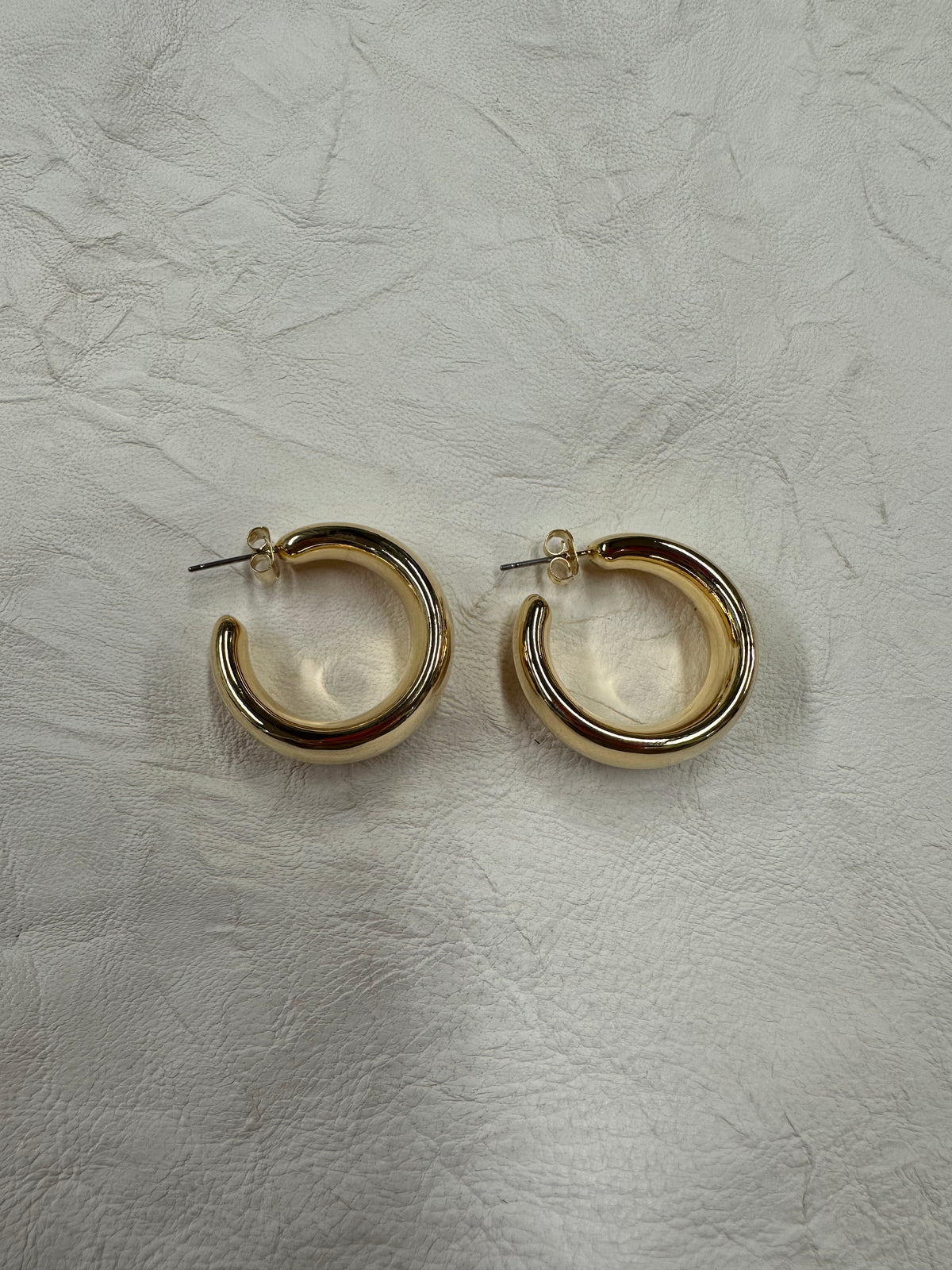 Chunky Gold Hoops