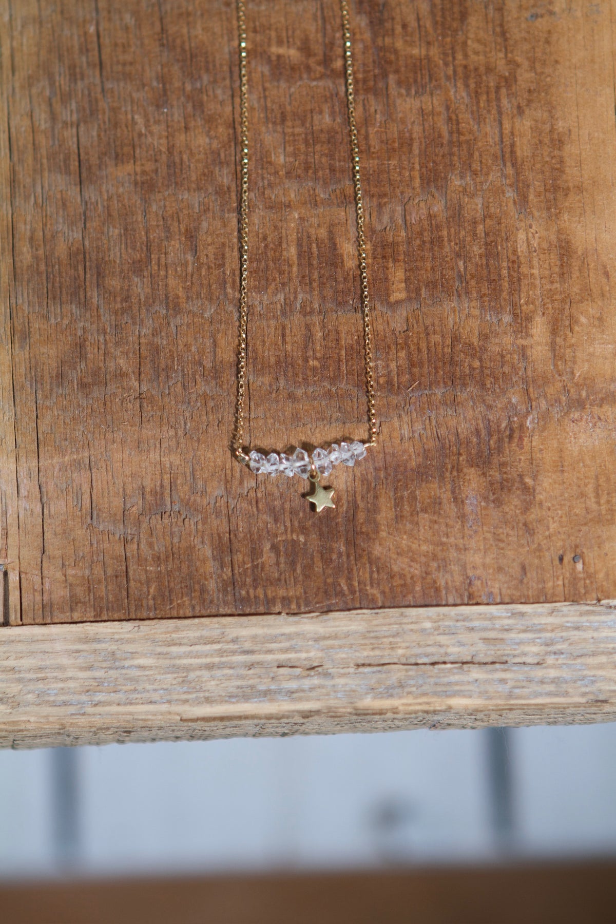 Herkimer Star Necklace #16