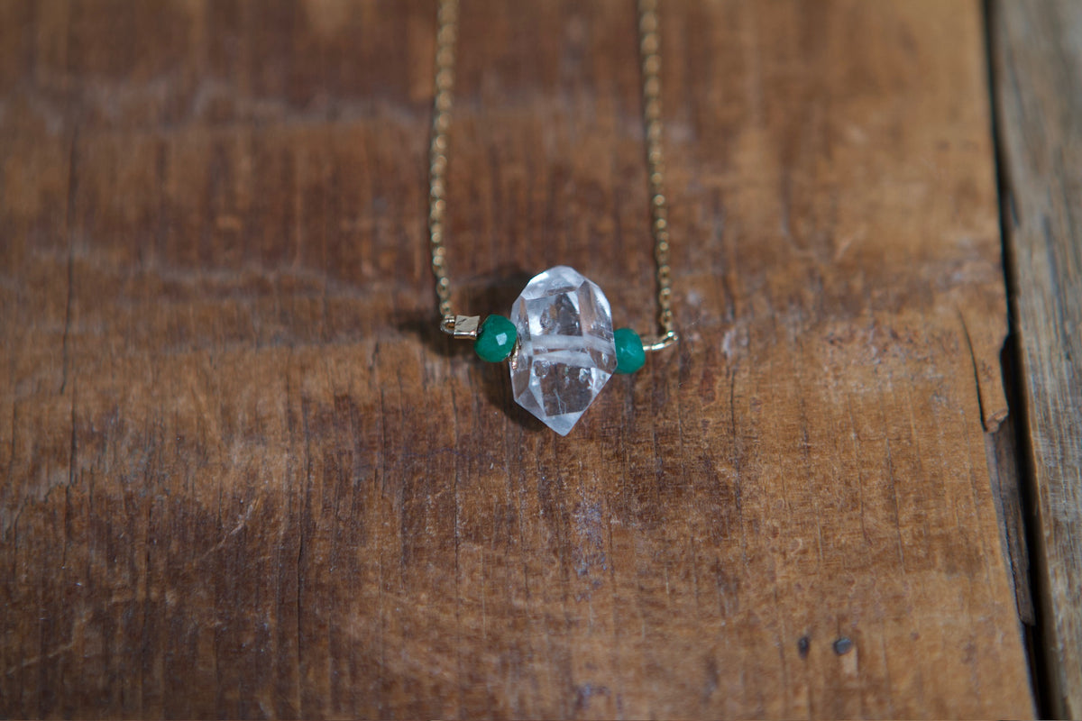 Center Herkimer Necklace #20