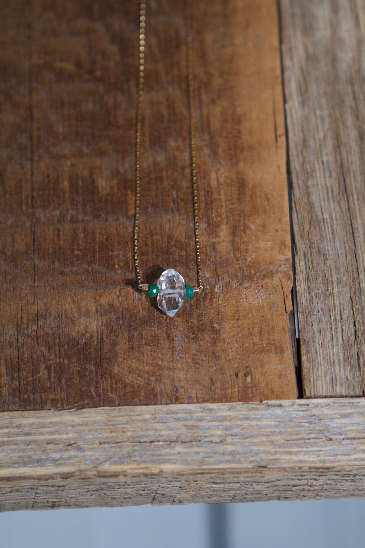 Center Herkimer Necklace #20