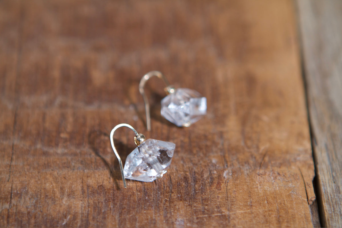 Single Herkimer Earrings