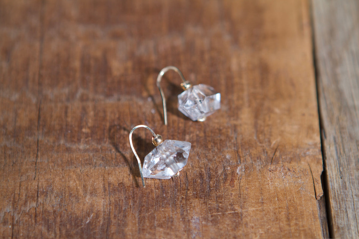 Single Herkimer Earrings