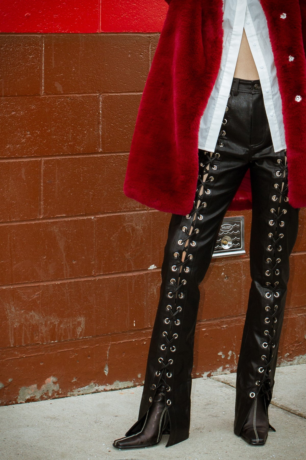 LACE UP PANT