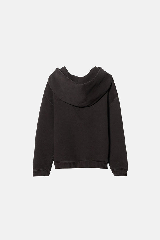 KIDS CORE HOODIE - VINTAGE BLACK