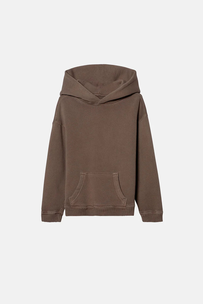 KIDS CORE HOODIE - VINTAGE BROWN