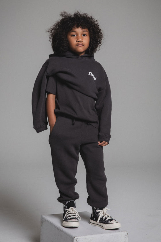 KIDS CORE SWEATPANT ELASTIC- VINTAGE BLACK
