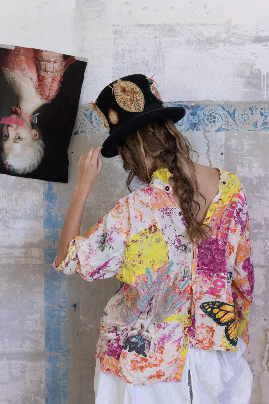 Patchwork Artist Workshirt