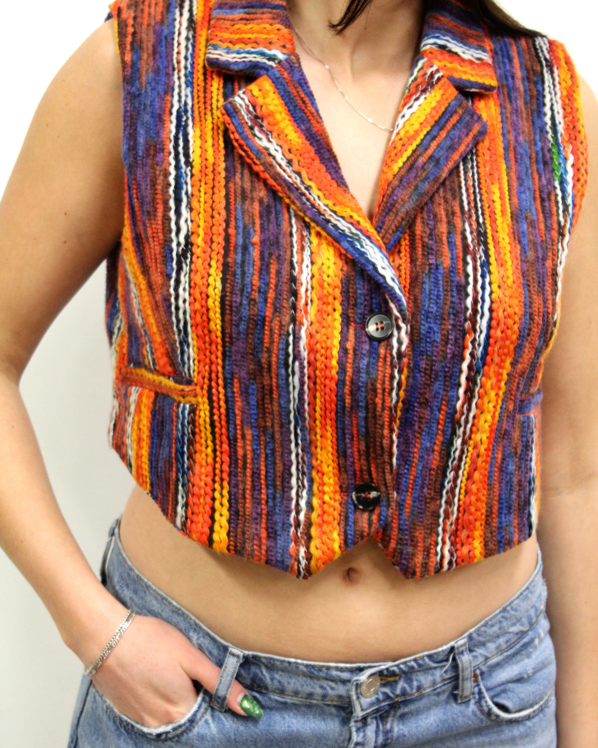 Sweet Lemon Woven Vest