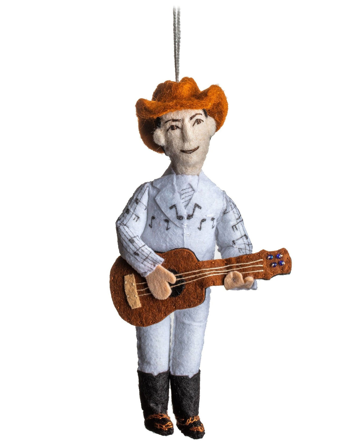 Hank Williams Sr. Felt Ornament