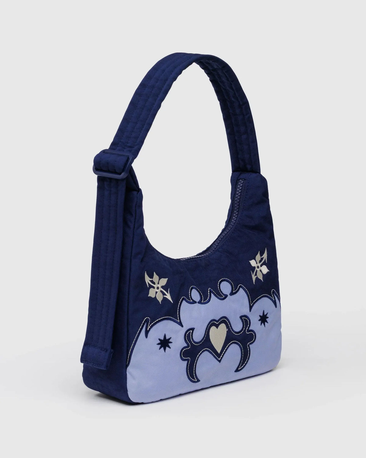 BAGGU Mini Nylon Shoulder Bag - Western Appliqué