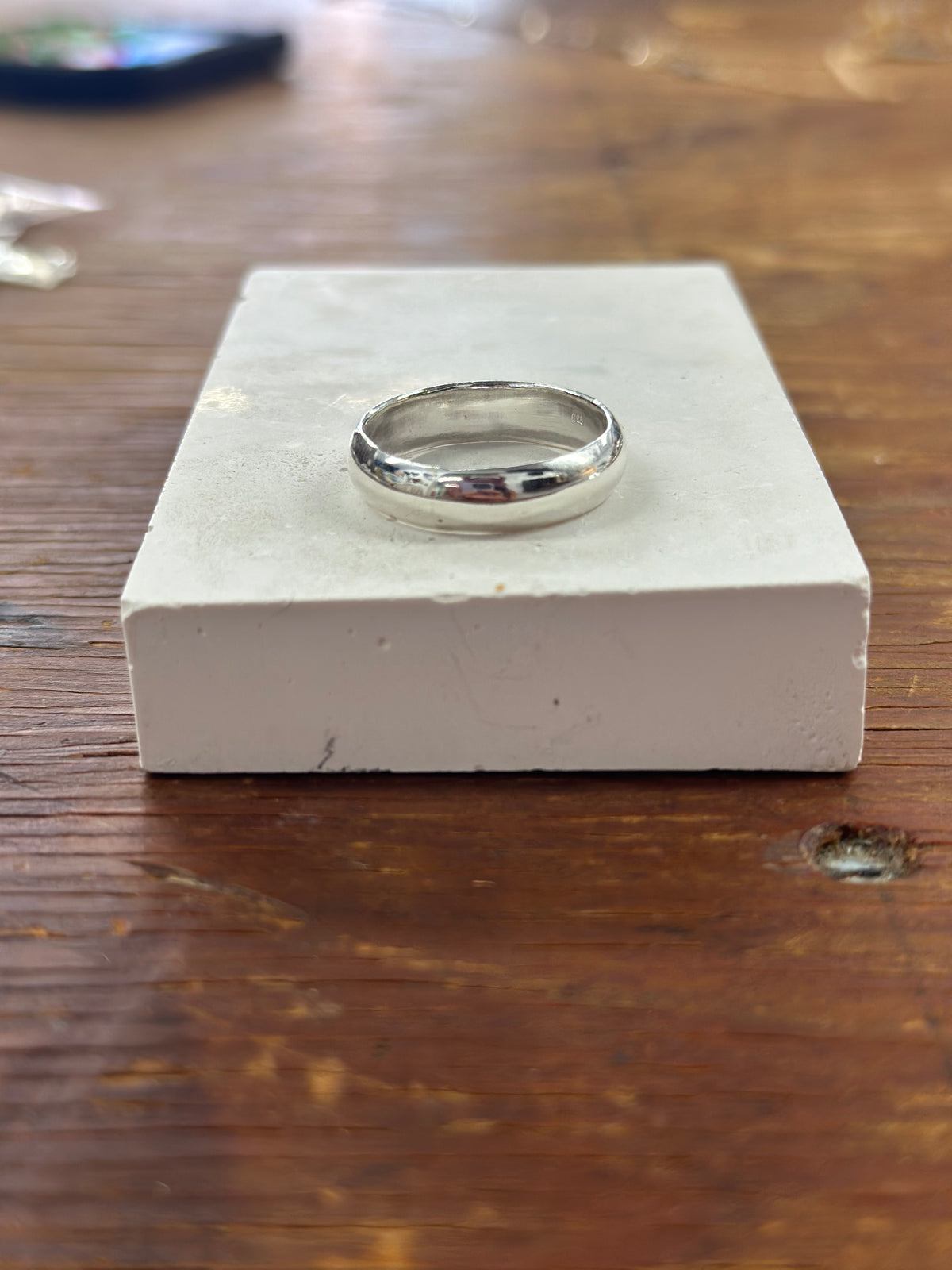 Men’s Sterling Band Ring