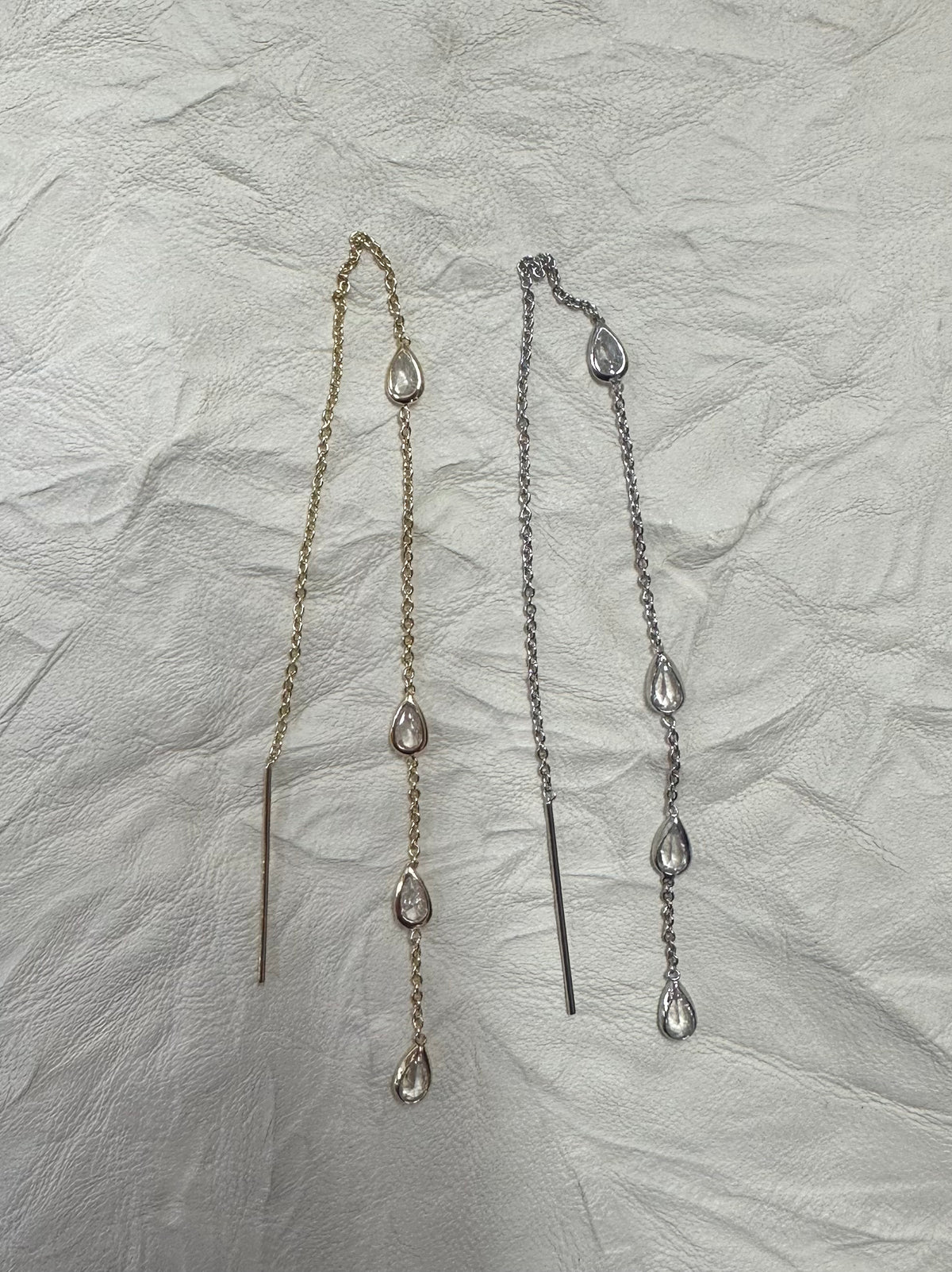 Crystal Threader Earrings