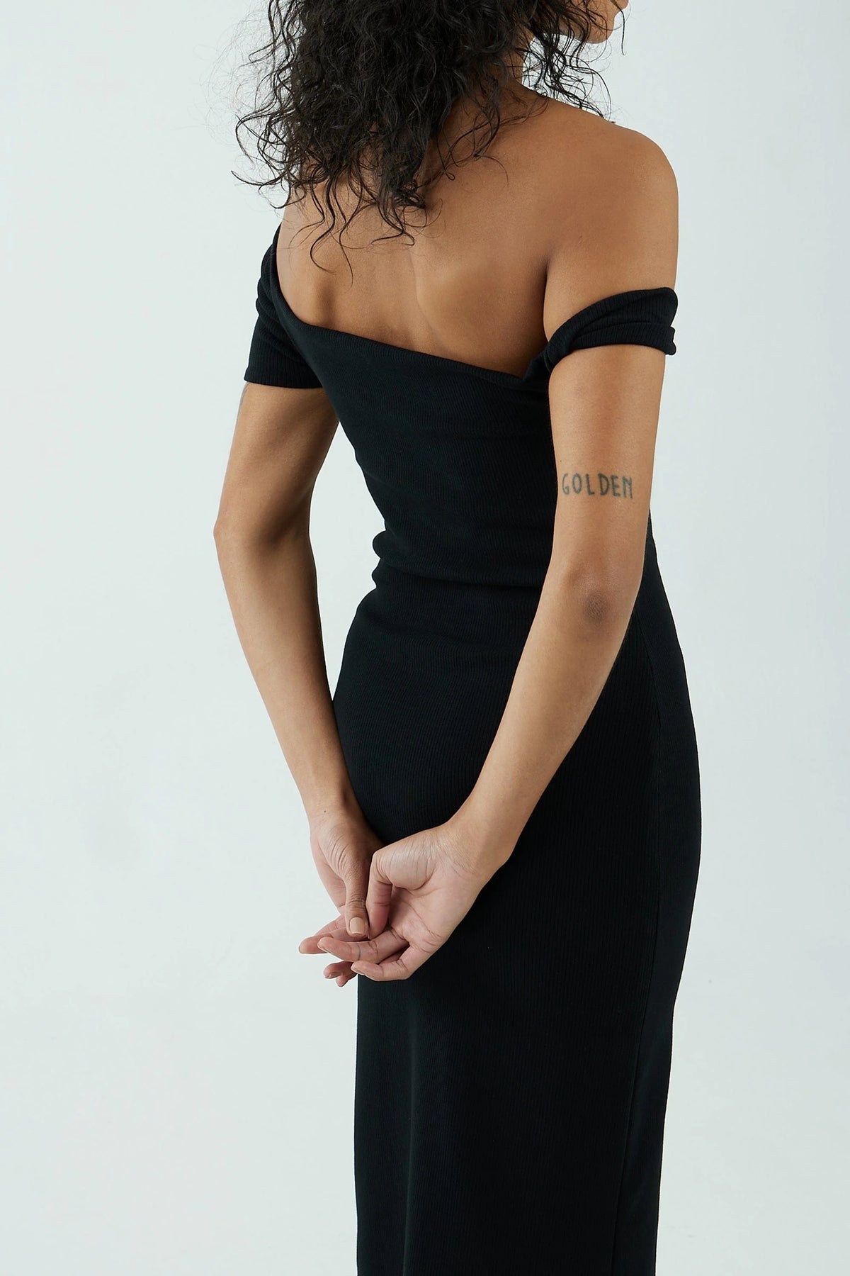 Intertwined Off Shoulder Dress