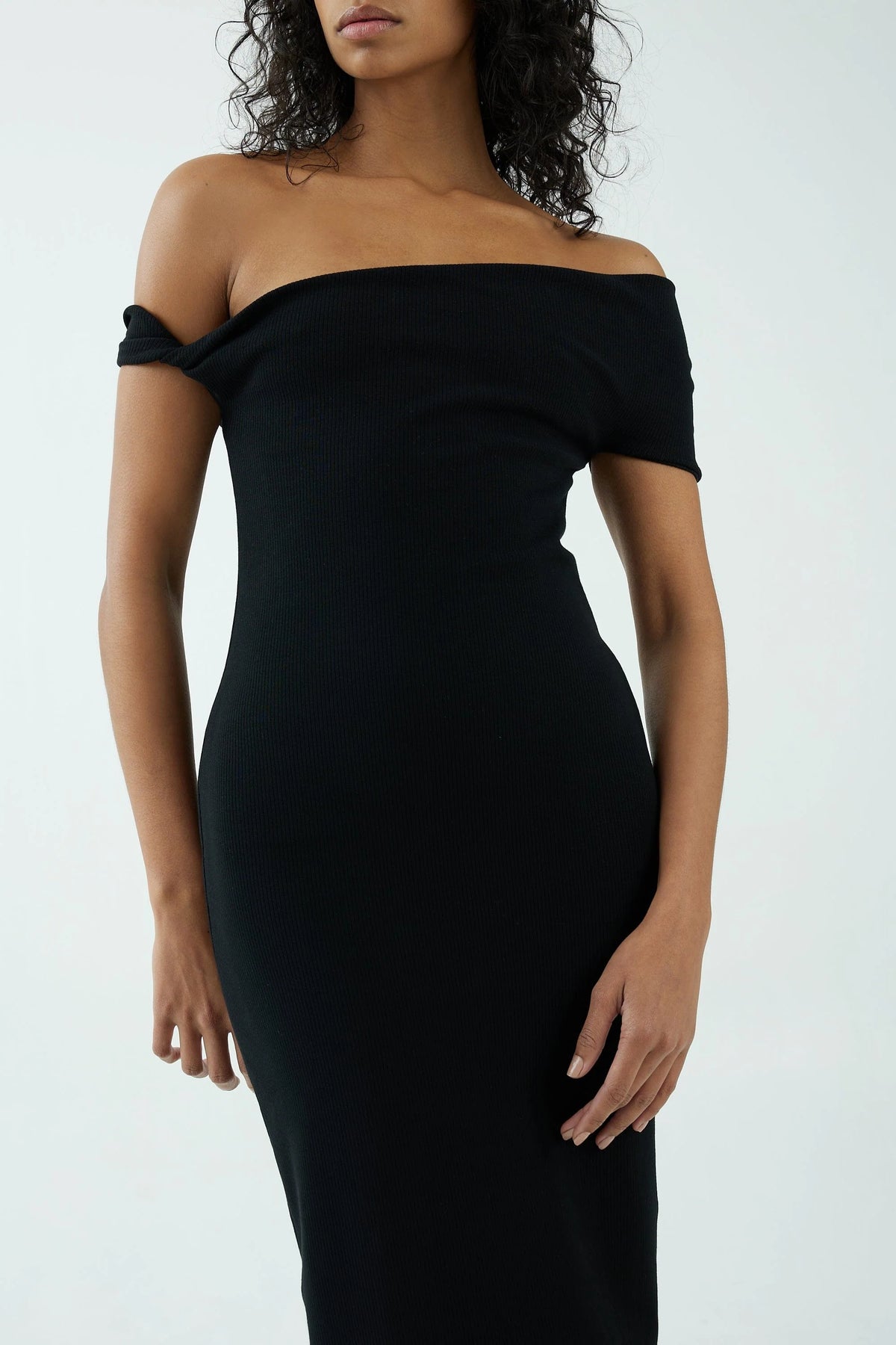 Intertwined Off Shoulder Dress