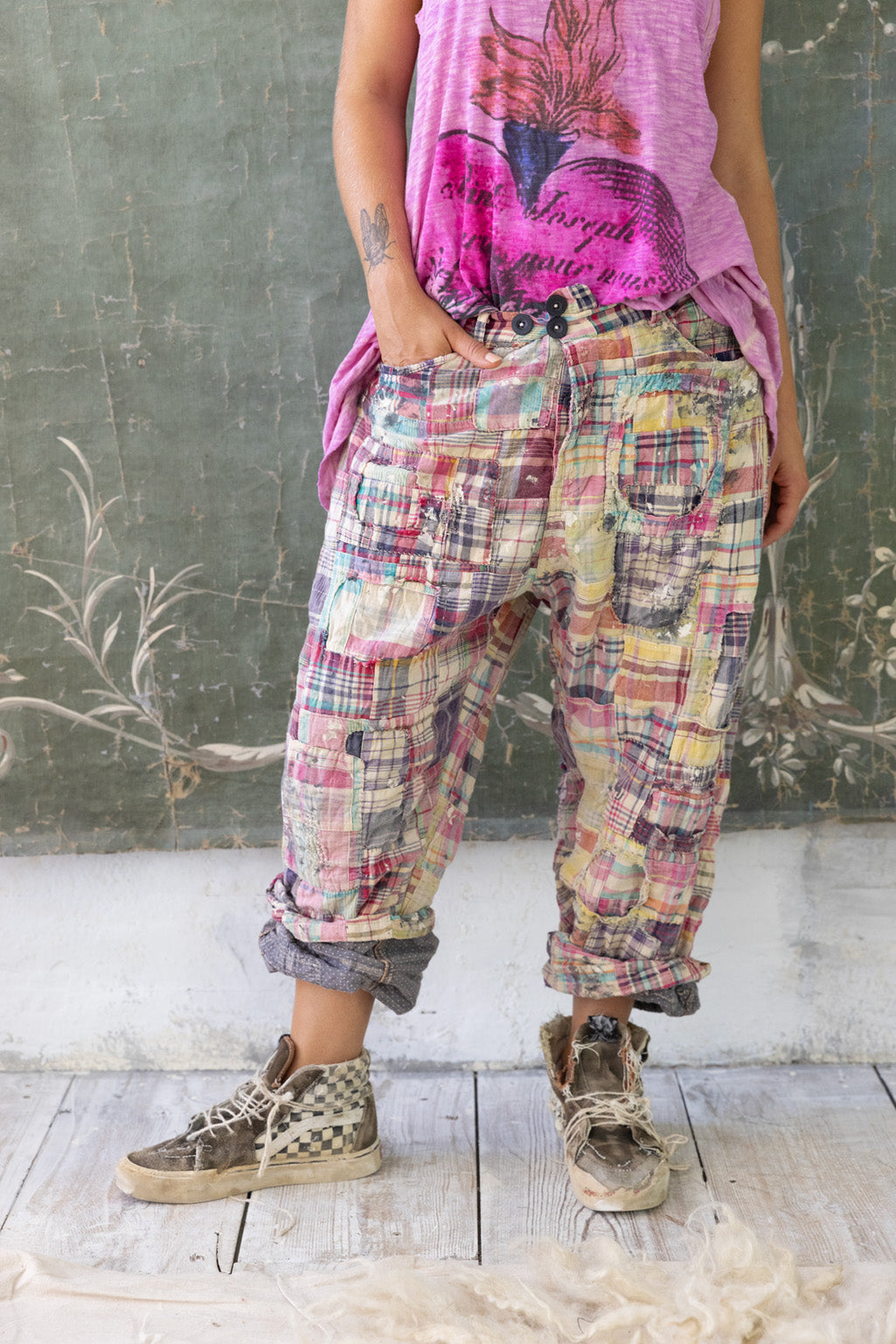 Patchwork Miner Pants