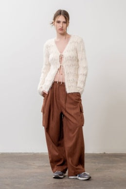 Soft Tie Cardi