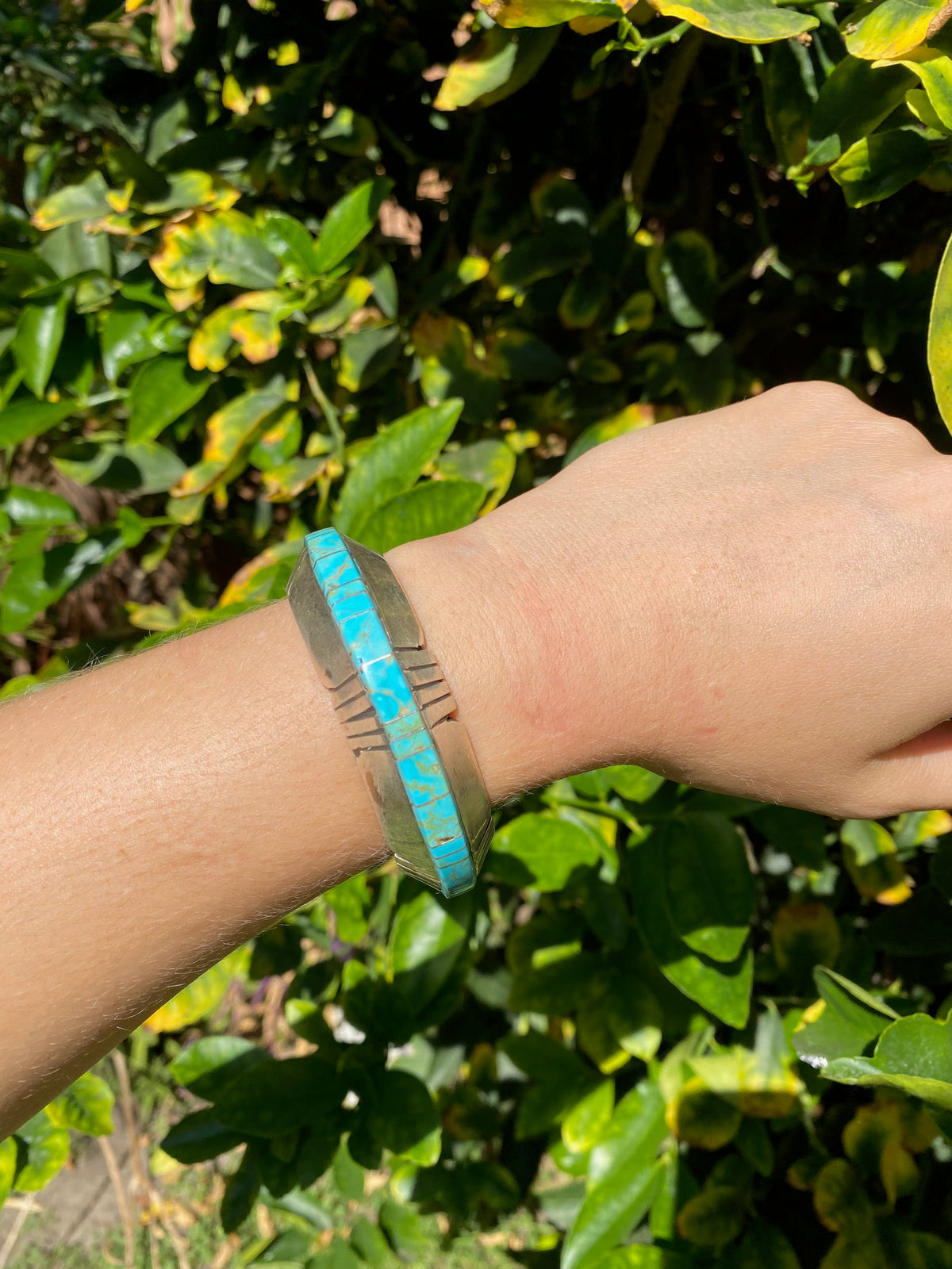 Navajo Handmade Turquoise Bracelet