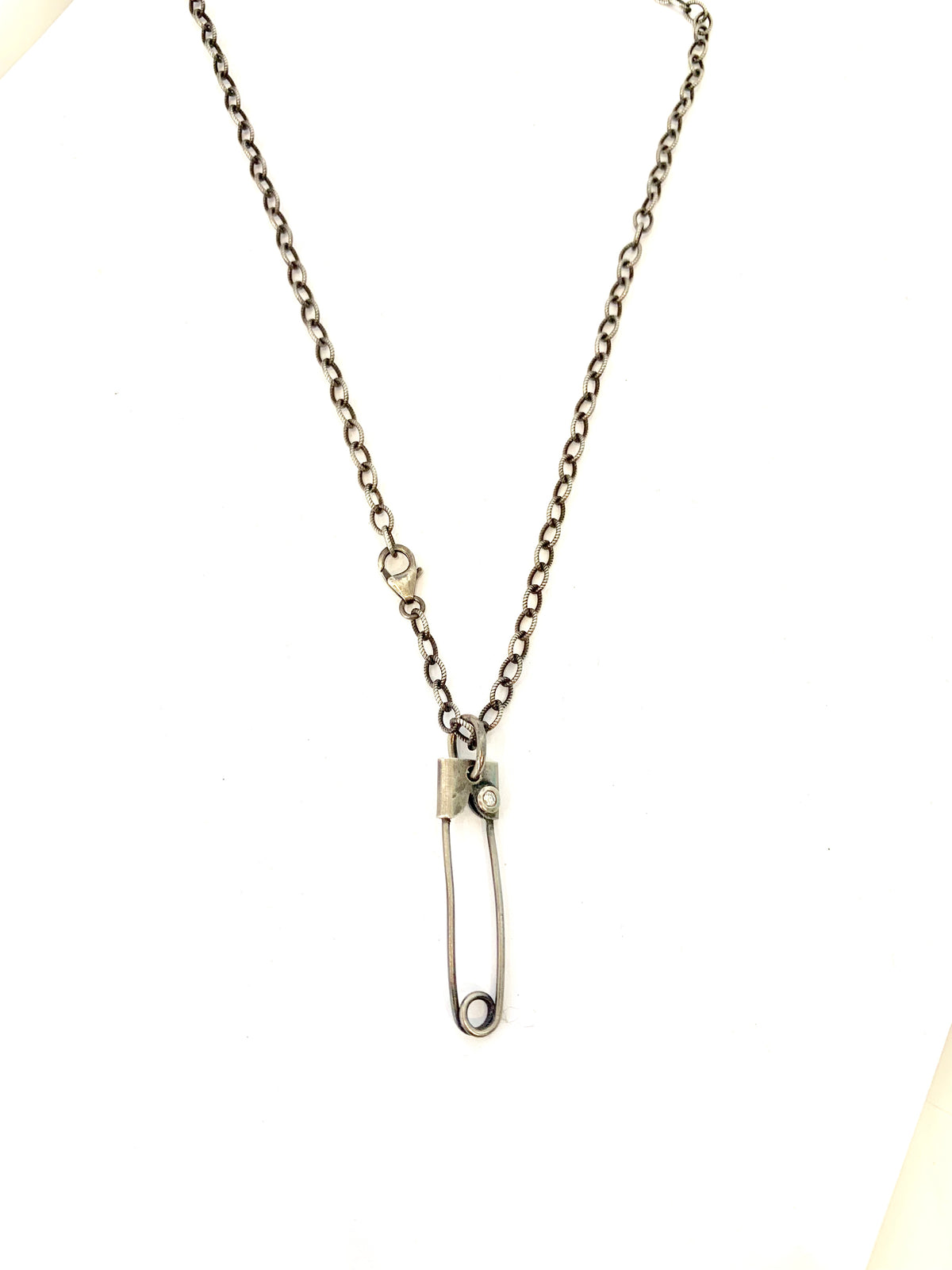 Safety Pin Necklace
