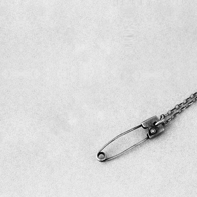 Safety Pin Necklace