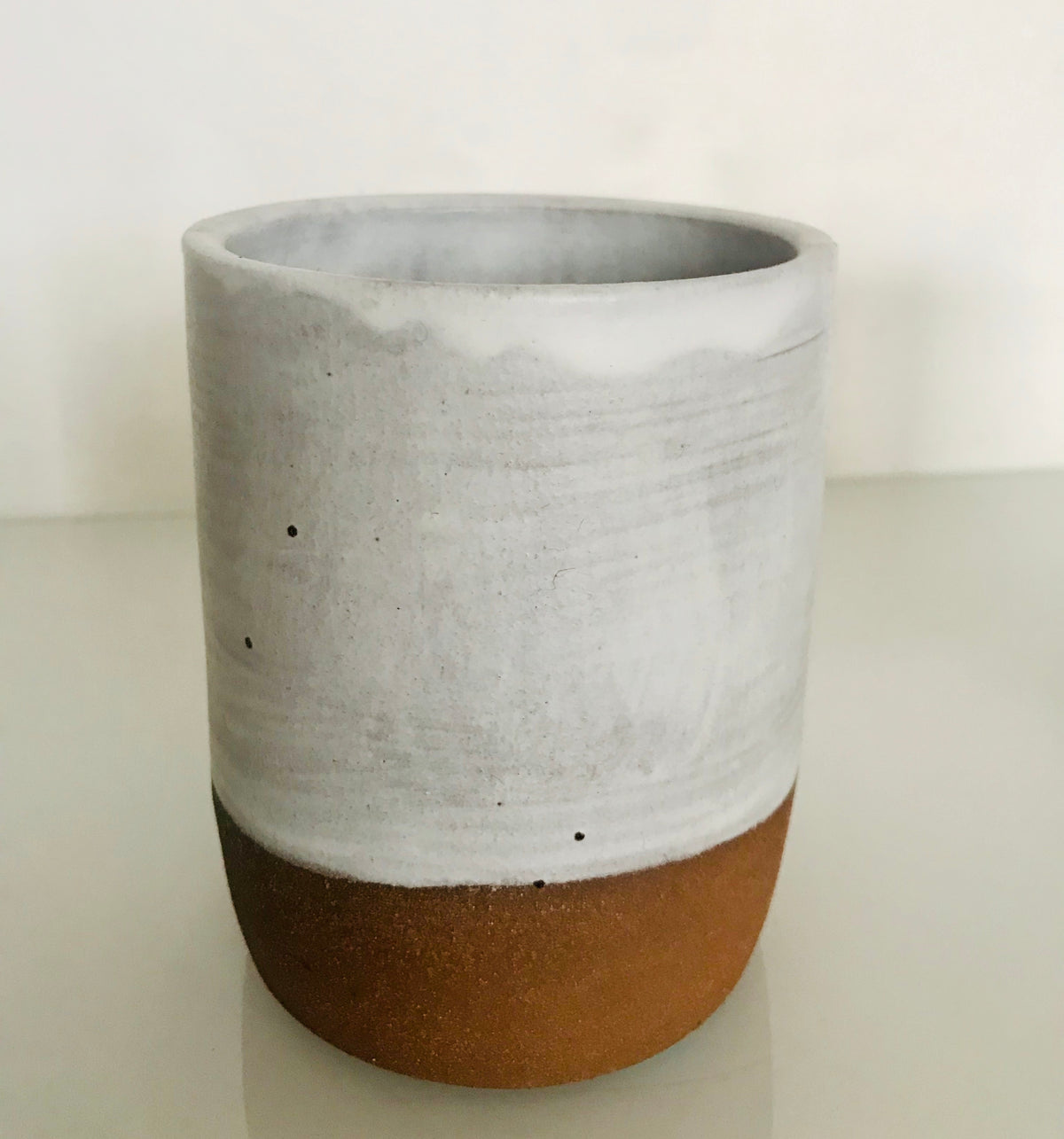 Satin White Tumbler