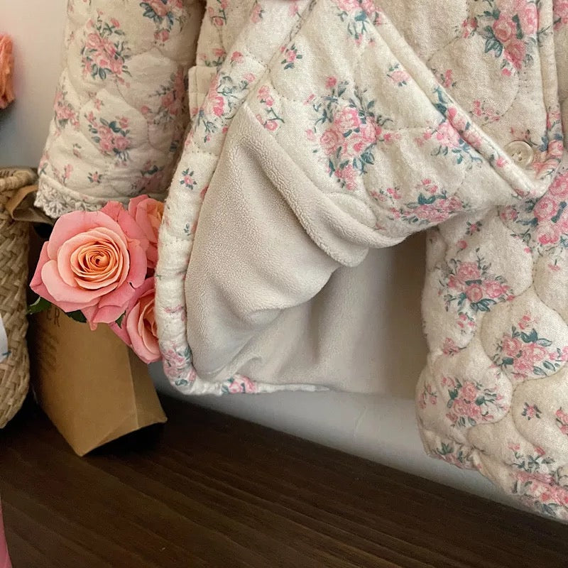 Lovely Rose Quilted Jacket