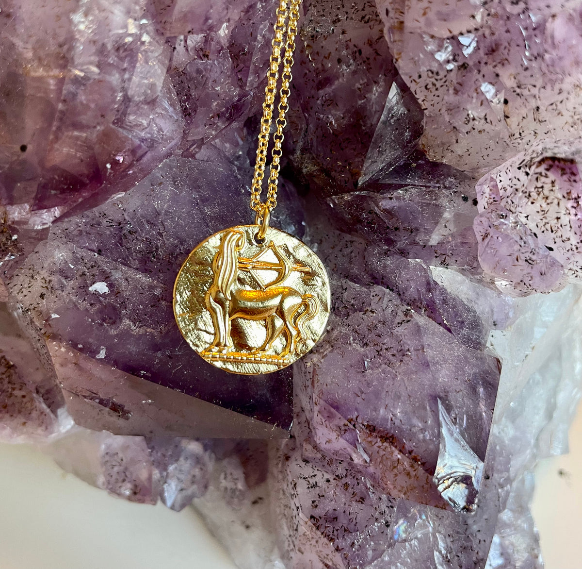 Astrology Coin Necklace