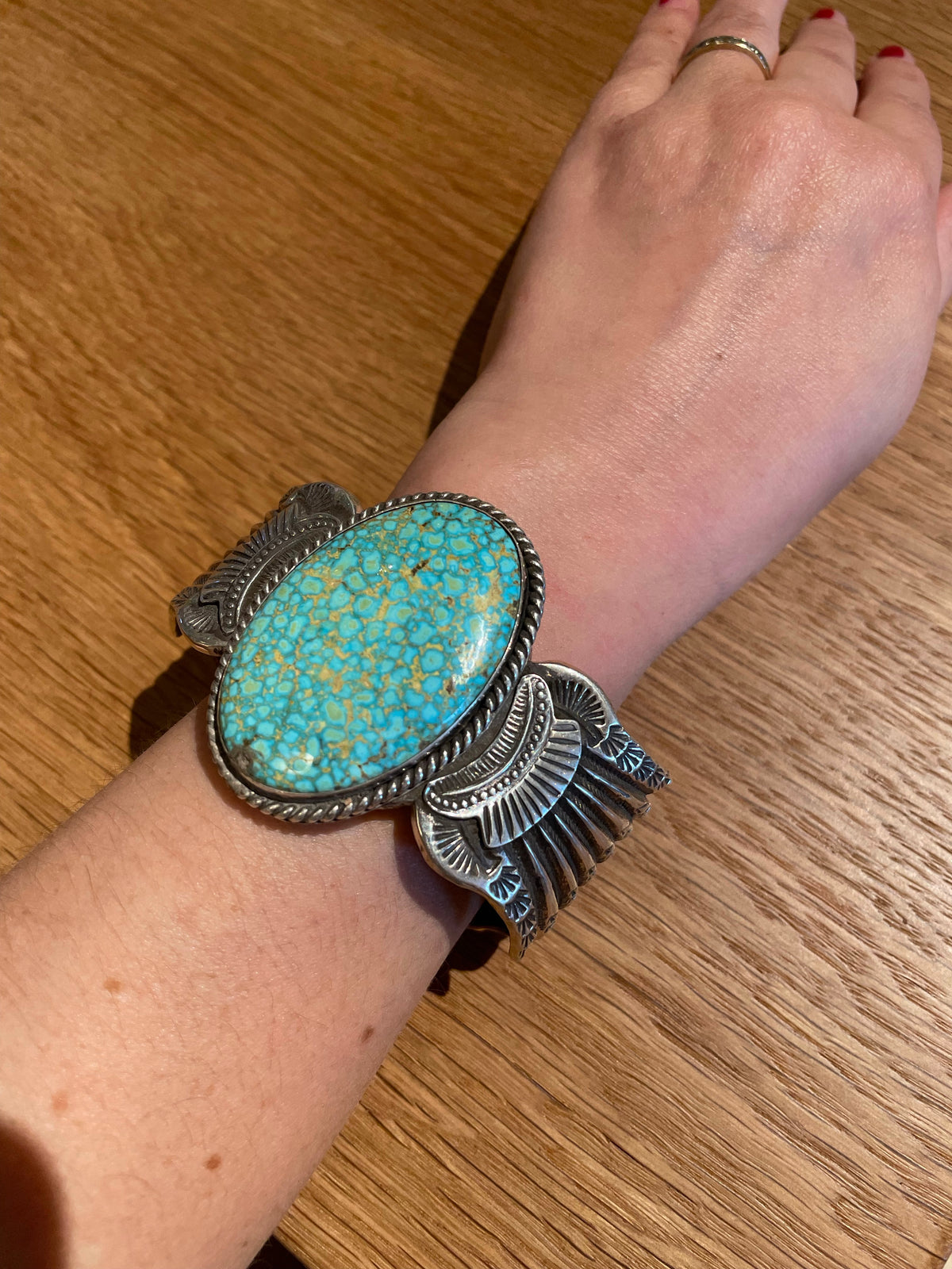 Garrett Hale Navajo Turquoise Cuff