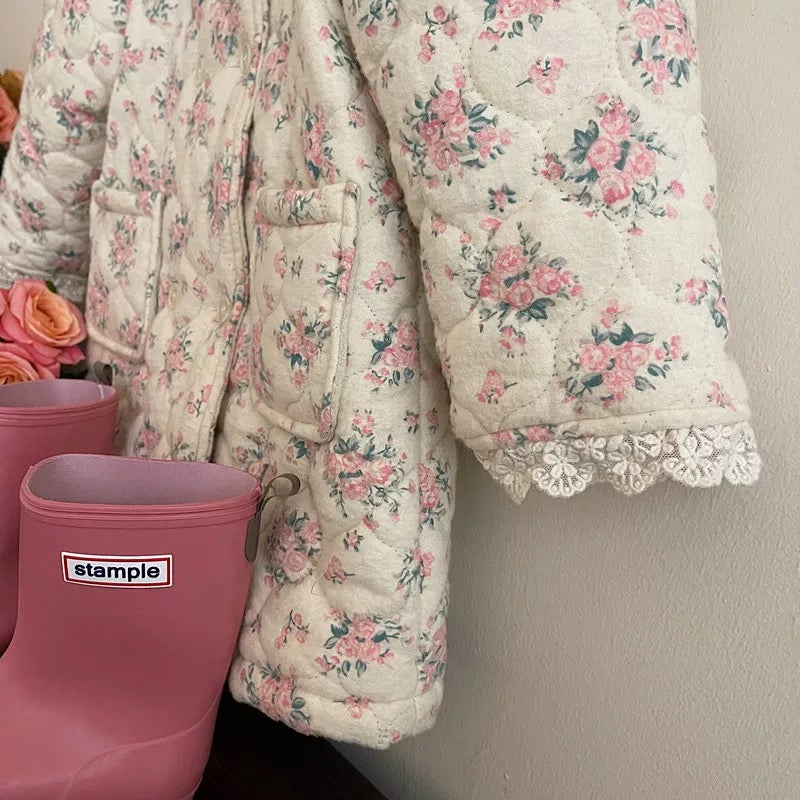Lovely Rose Quilted Jacket