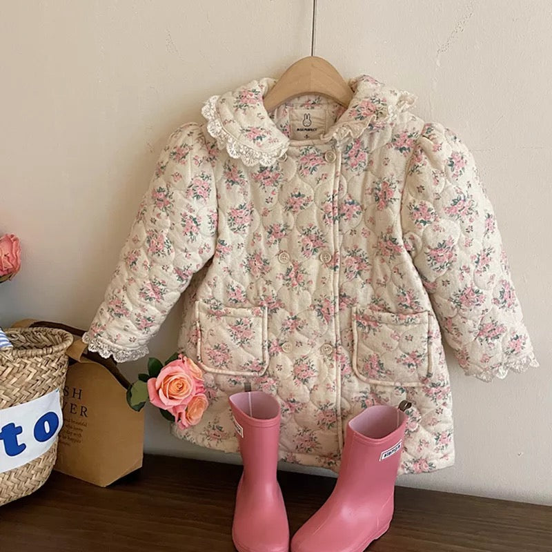 Lovely Rose Quilted Jacket