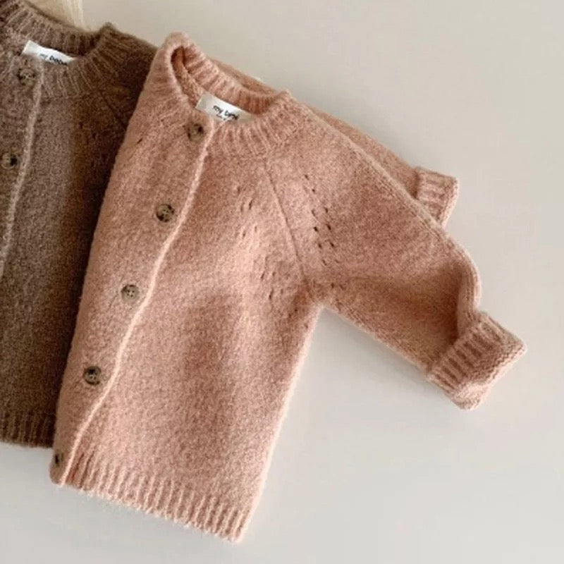 Kids Rose Cardigan