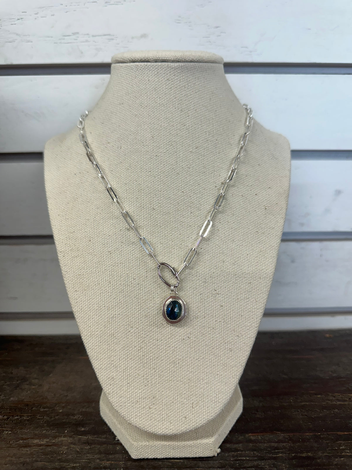 Reclaimed Necklace - African Moonstone