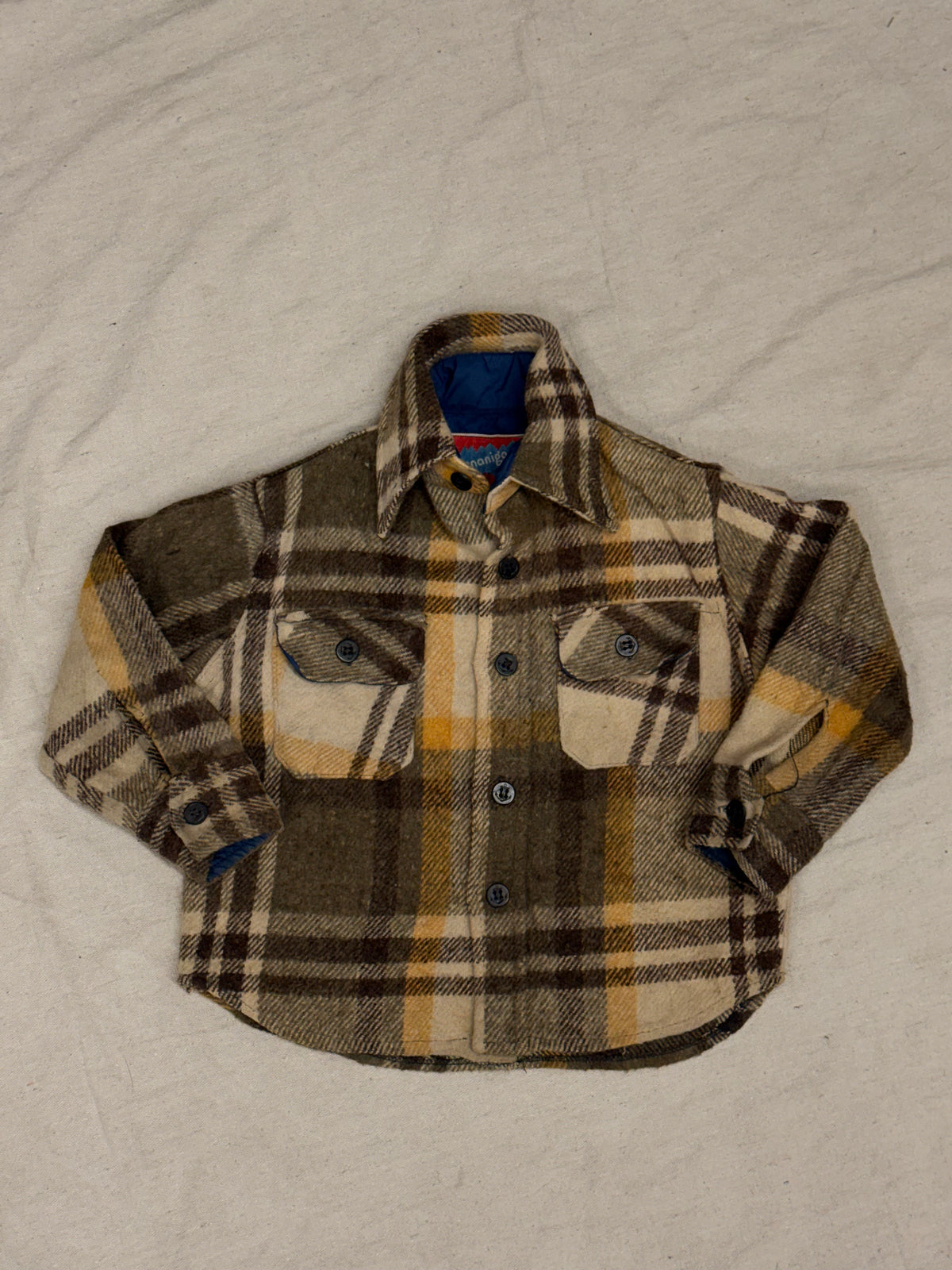 Vintage Kids Flannel Jacket
