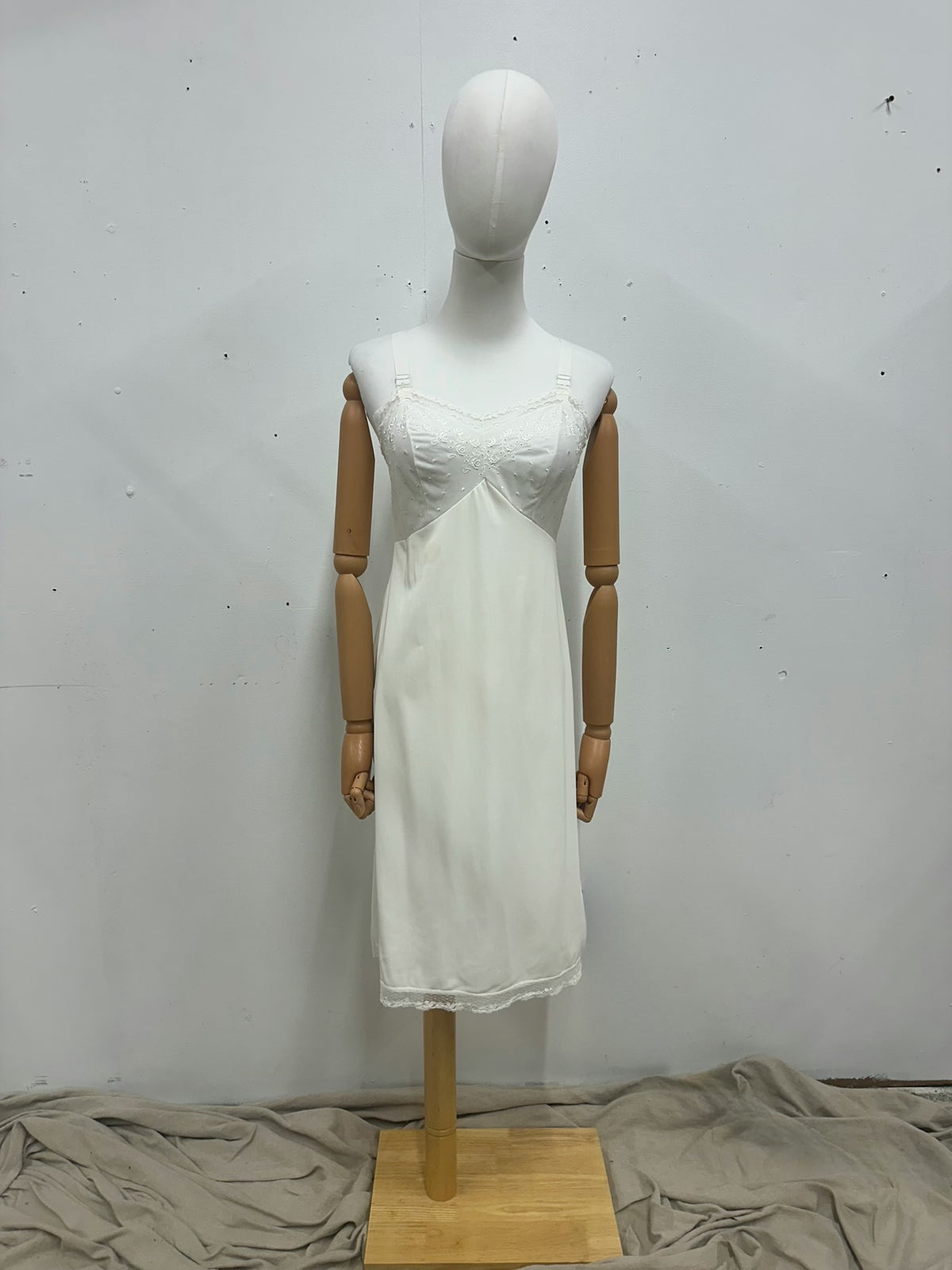Vintage White Slip Dresses