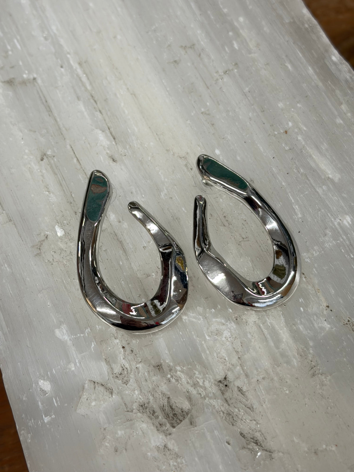 Silver Hook Earrings