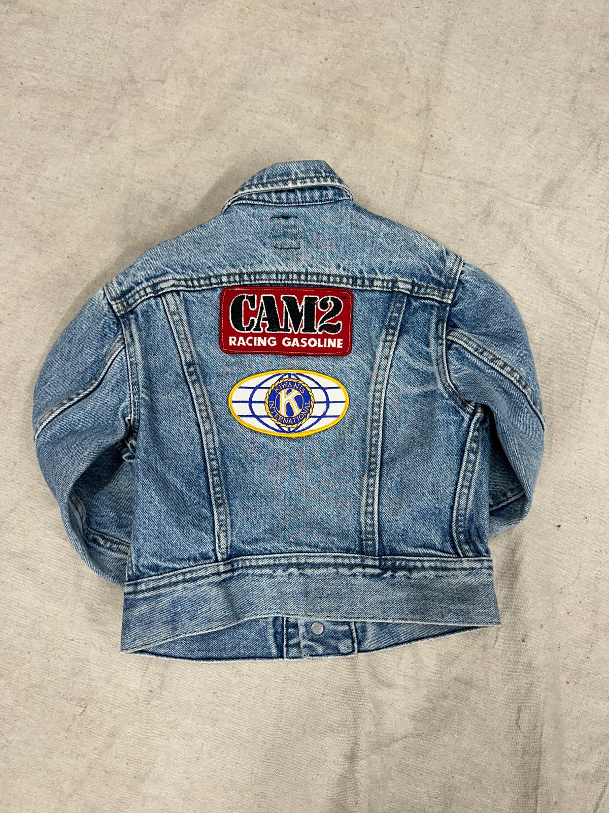 Vintage Kids Patched Denim Jacket