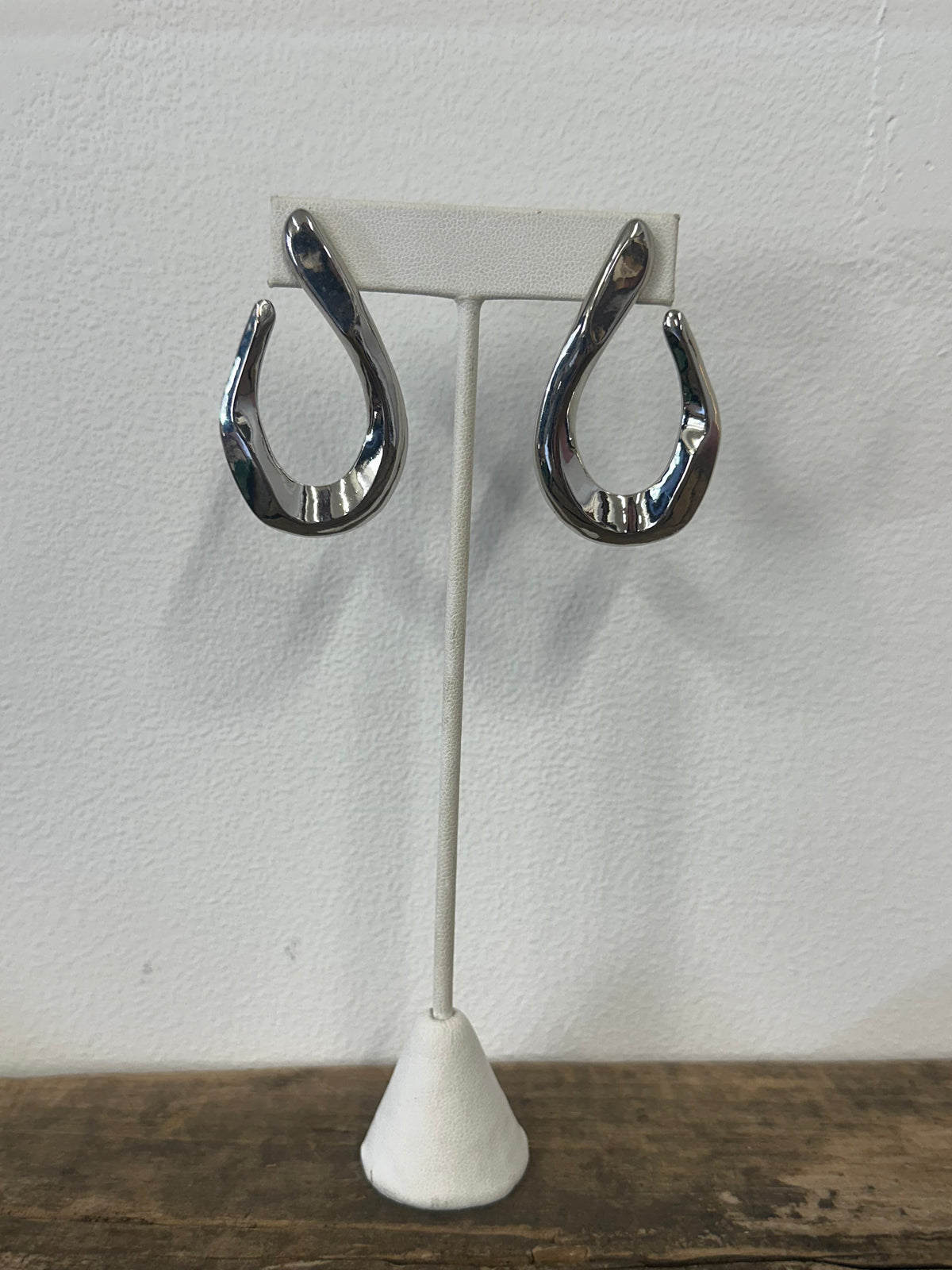 Silver Hook Earrings