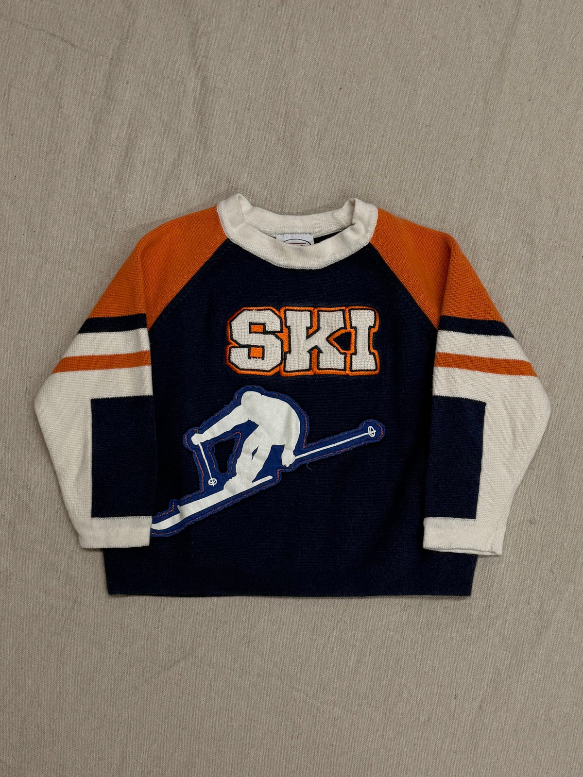 Vintage Kids Ski Sweater