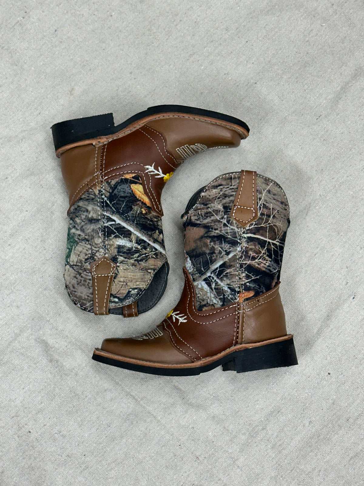 Kids Camo Cowboy Boots