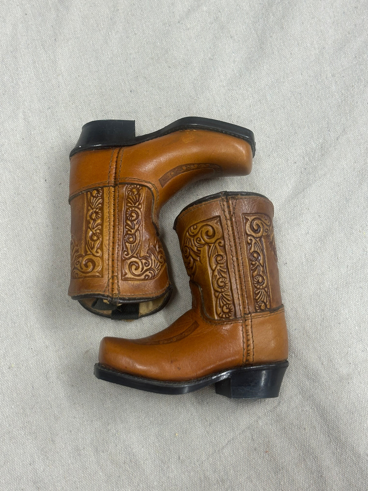 Kids Vintage Horseshoe Cowboy Boots