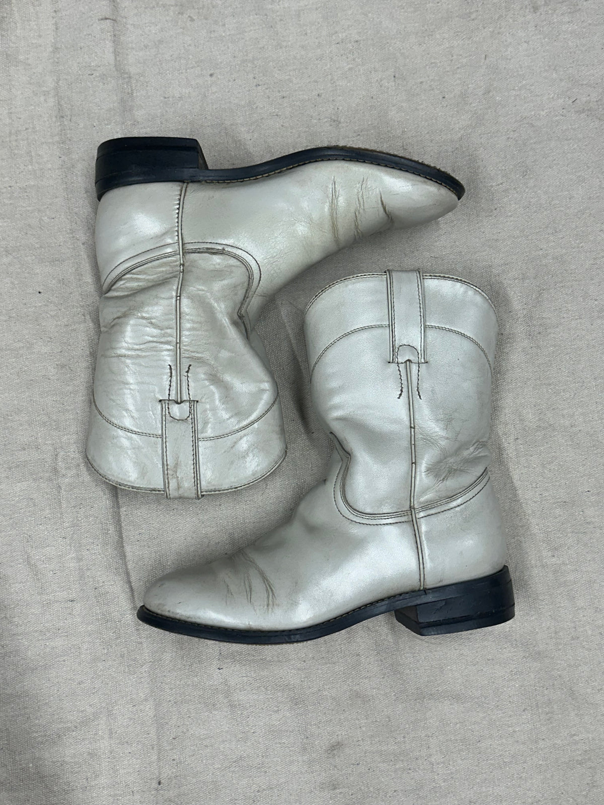 Kids White Cowboy Boots