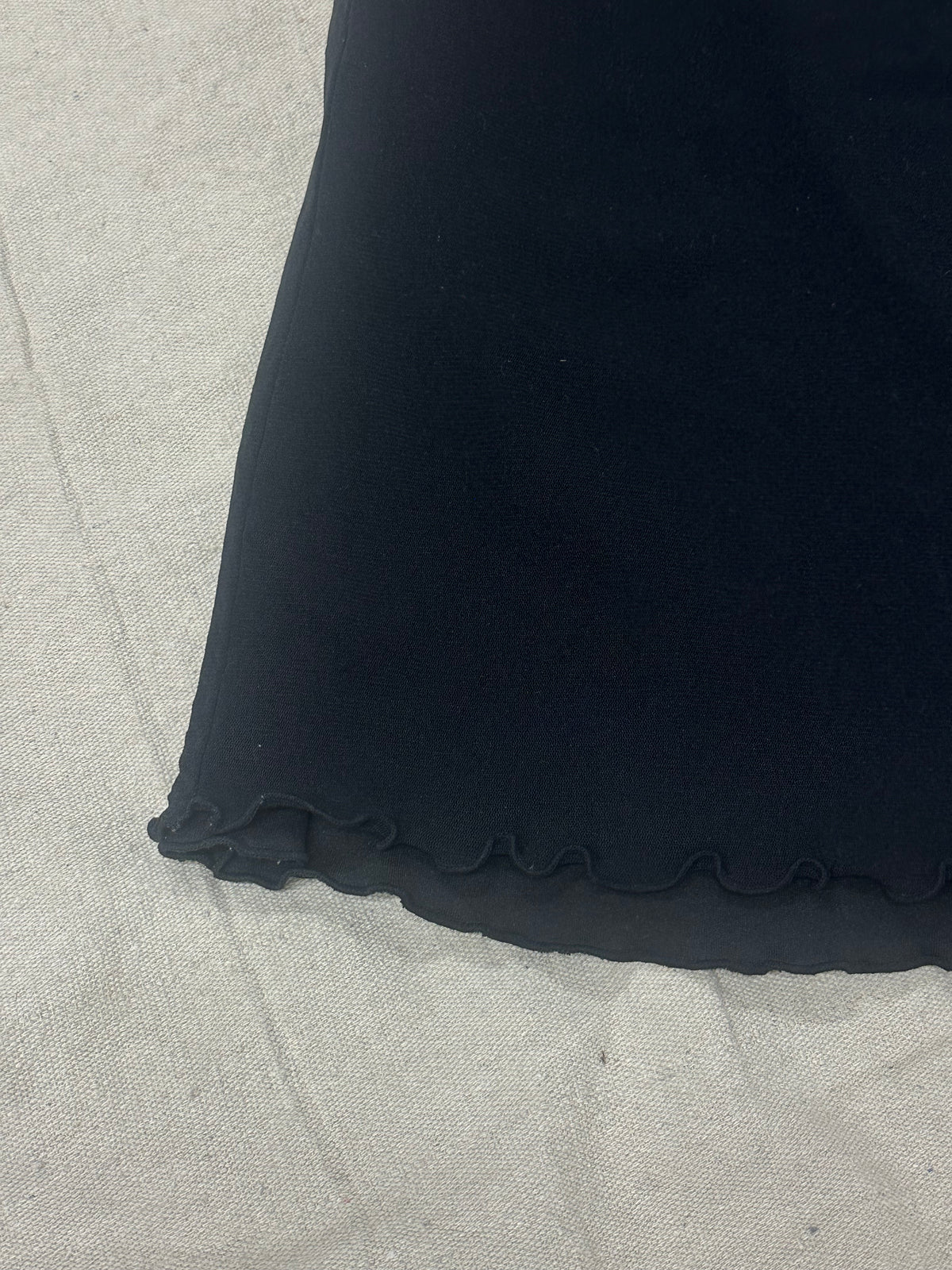 Vintage Black Midi Skirt